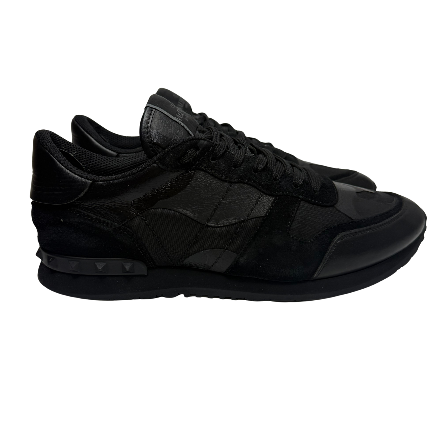 Valentino rockrunner sneakers (black)