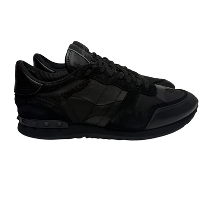Valentino rockrunner sneakers (black)