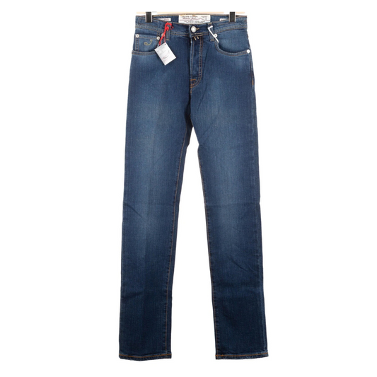 Jacob Cohën 610 Straight Fit Jeans (Navy) (New)