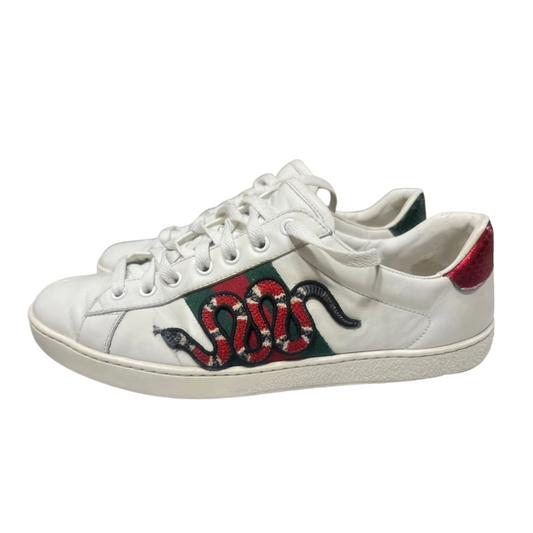 Gucci Ace Sneakers (White)