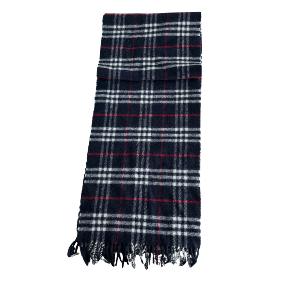 Burberry Vintage Scarf (Navy)