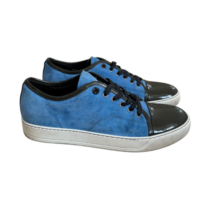 Lanvin Cap Toe Sneakers (Blue)