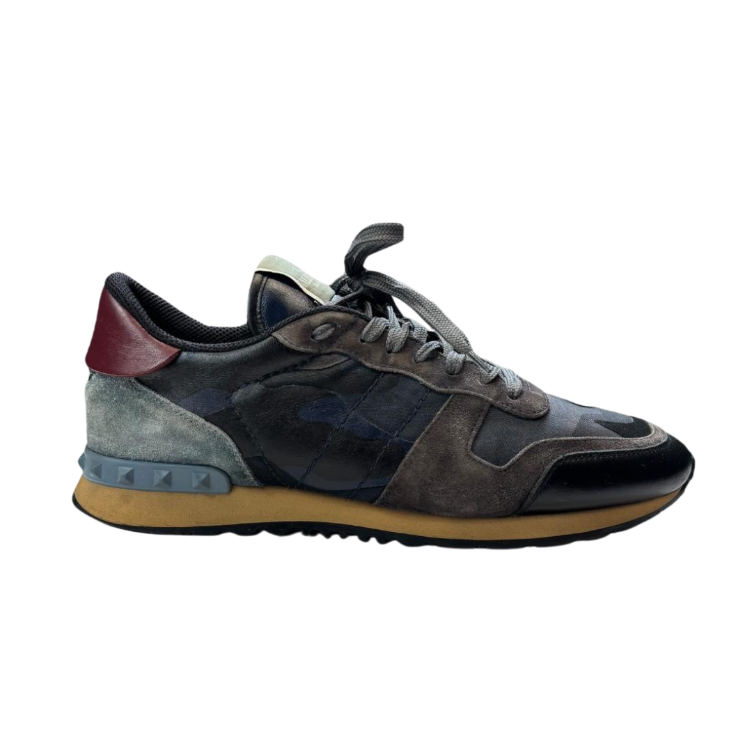 Valentino Garavani Rockrunner Sneakers (Navy)