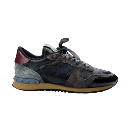 Valentino Garavani Rockrunner Sneakers (Navy)