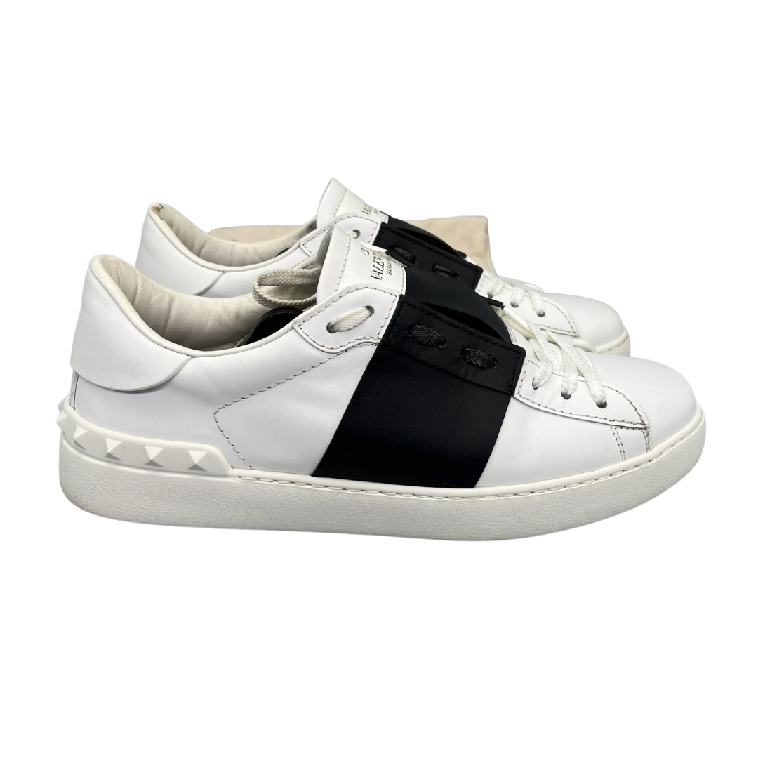 Valentino Garavani Open Sneakers (White Black)