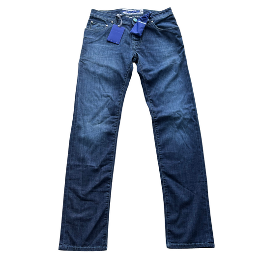 Jacob Cohën Nick Slim Fit Jeans (Navy) (New)