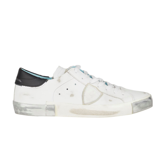 Philippe Model PRSX Sneakers (White & Black) (New)
