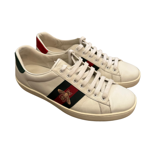 Gucci Ace Sneakers (White)