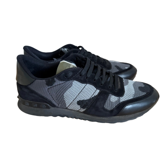 Valentino Garavani Rockrunner Sneakers (Black)