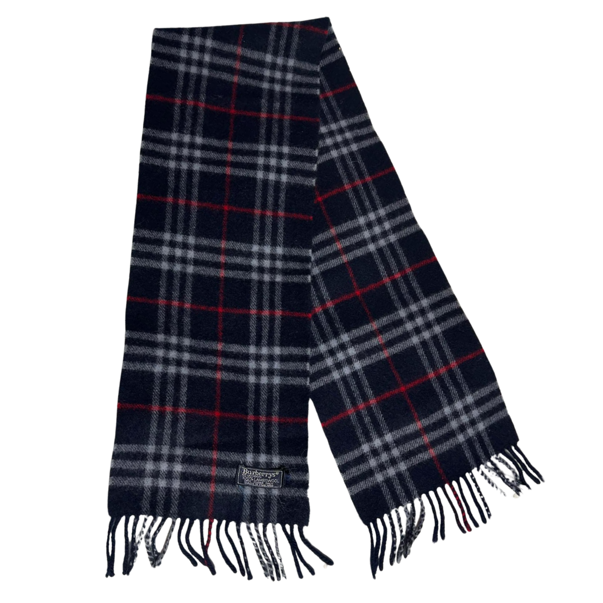 Burberry Vintage Scarf (Navy)