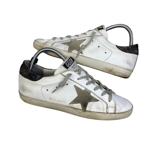 Golden Goose Superstar Sneakers (White Grey)