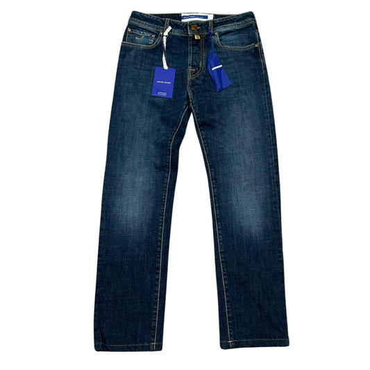 Jacob Cohën Bard Slim Fit Jeans (Navy) (New)