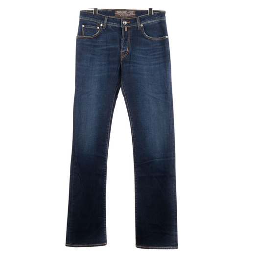 Jacob Cohën 620 Straight Fit Jeans (Navy) (New)
