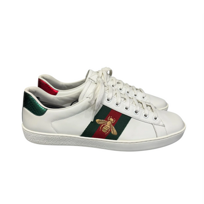 Gucci Ace Sneakers (White)