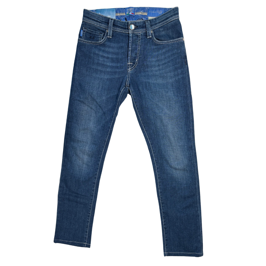Tramarossa Giotto Slim-fit Jeans (Navy)