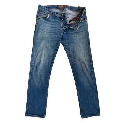 Jacob Cohën Slim Fit Jeans (Navy)