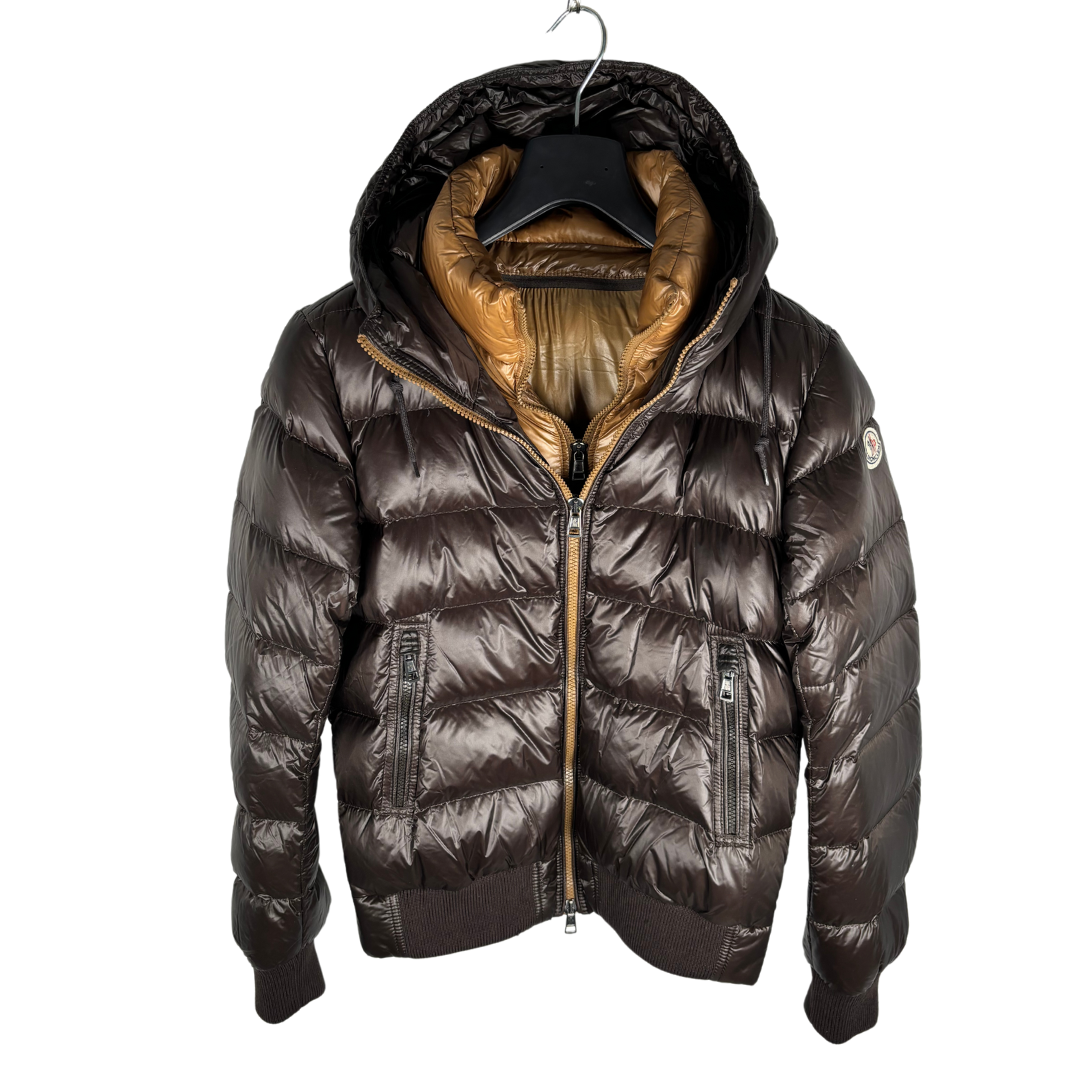 Moncler Marque Down Jacket (Brown)