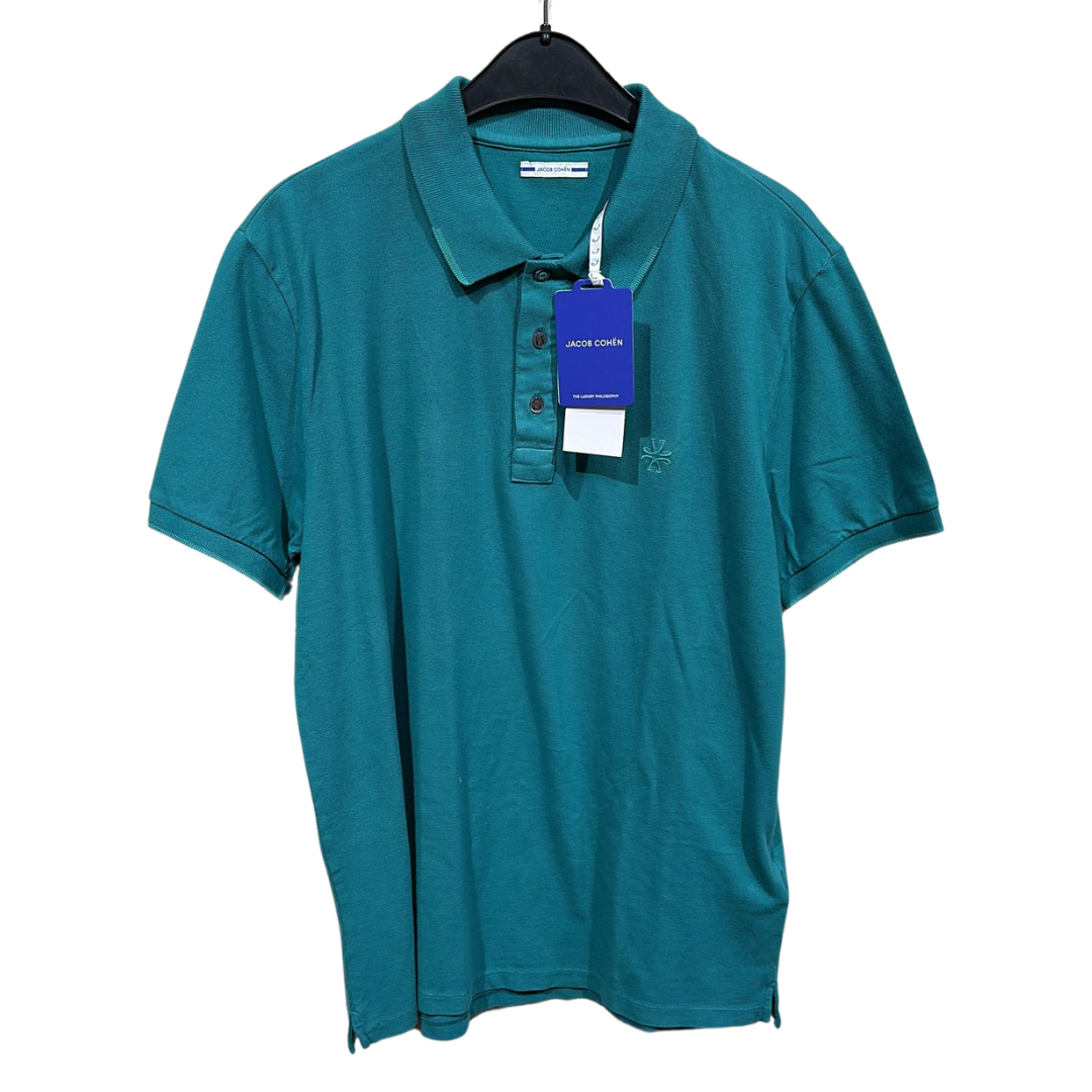Jacob Cohën Polo Shirt (Teal) (New)