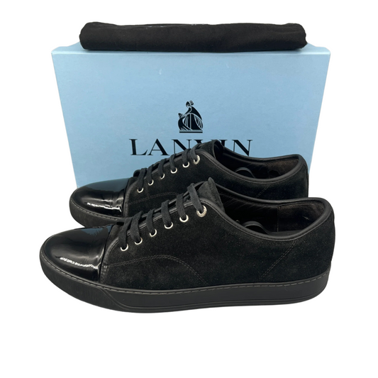 Lanvin Cap Toe Sneakers (Black)