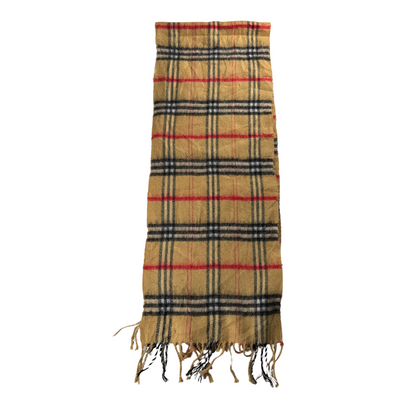 Burberry Scarf (Light Beige) (Vintage)