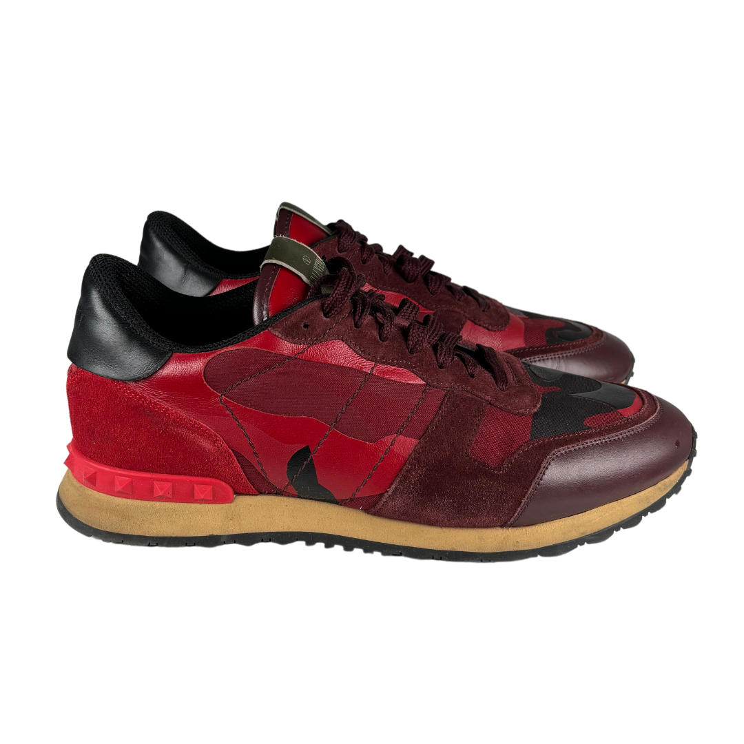 Valentino Garavani Rockrunner Sneakers (Red)