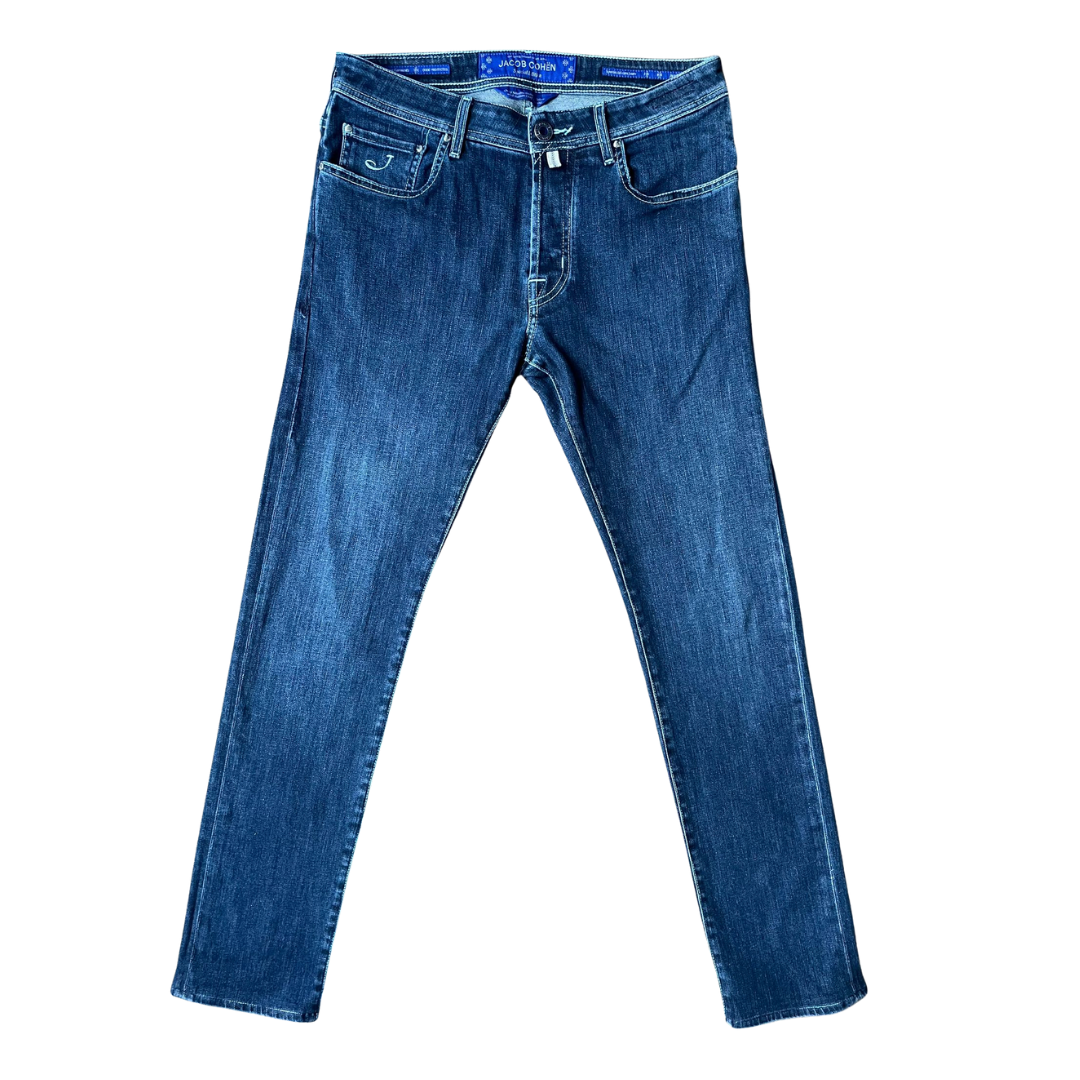 Jacob Cohën Limited Edition 688 Slim Fit Jeans (Navy)