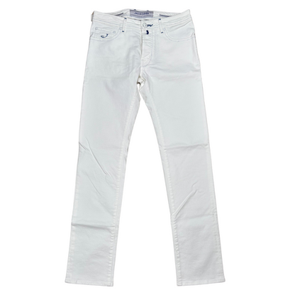 Jacob Cohën 688 Slim Fit Jeans (White) (New)