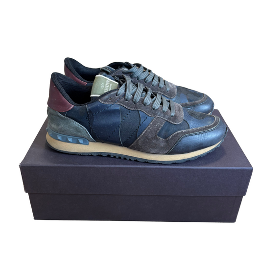 Valentino Garavani Rockrunner Sneakers (Navy)