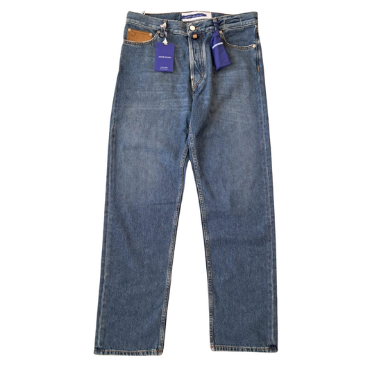 Jacob Cohën Sean Straight Fit Jeans (Blue) (New)