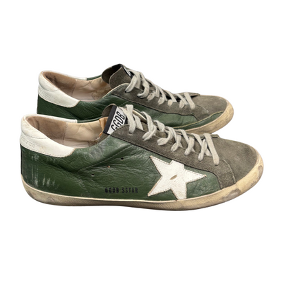 Golden Goose Superstar Sneakers (Dark Green)
