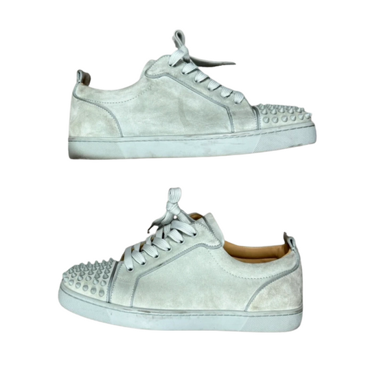 Christian Louboutin Louis Junior Spike Sneakers (Mint)