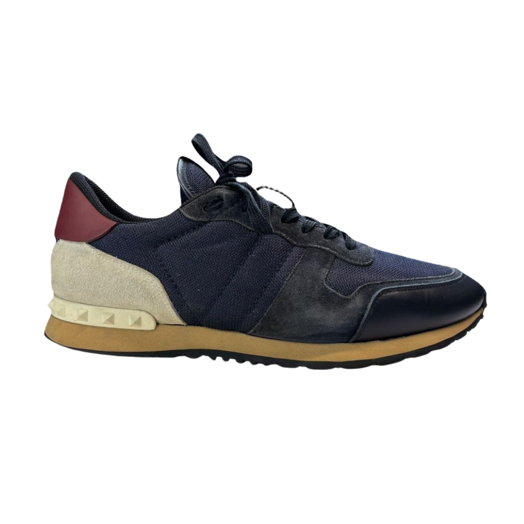 Valentino Garavani Rockrunner Sneakers (Navy)