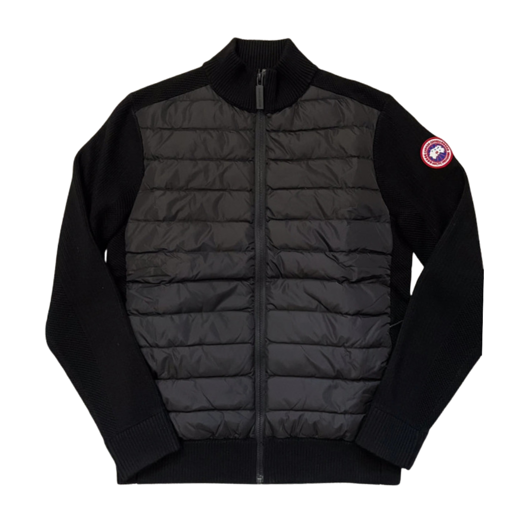 Canada Goose Hybrid Cardigan Jacket (Black)