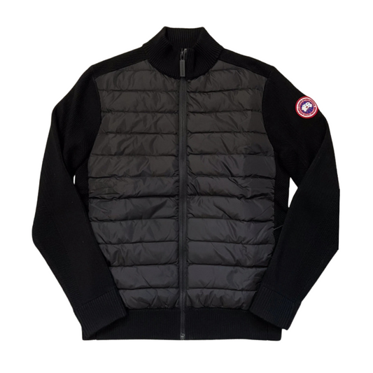 Canada Goose Hybrid Cardigan Jacket (Black)
