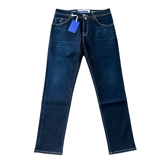 Jacob Cohën Scott Slim Fit Jeans (Navy) (New)