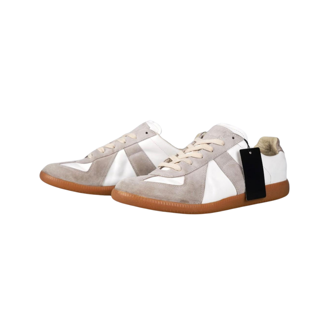 Maison Margiela Replica Gat Sneakers (White Grey)