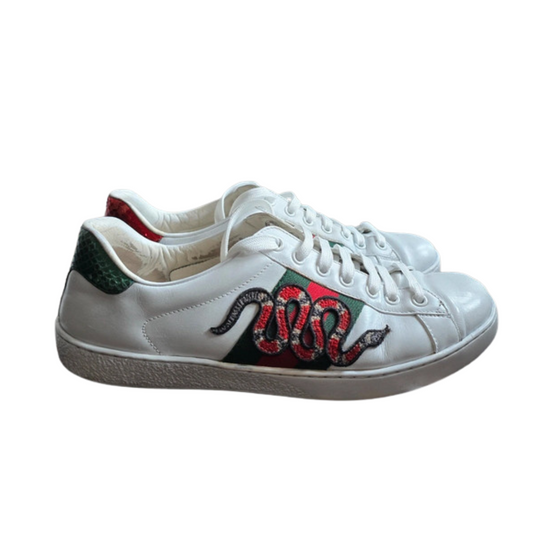 Gucci Ace Sneakers (White)