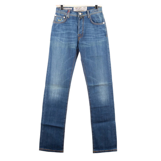 Jacob Cohën 610 Straight Fit Jeans (Blue) (New)