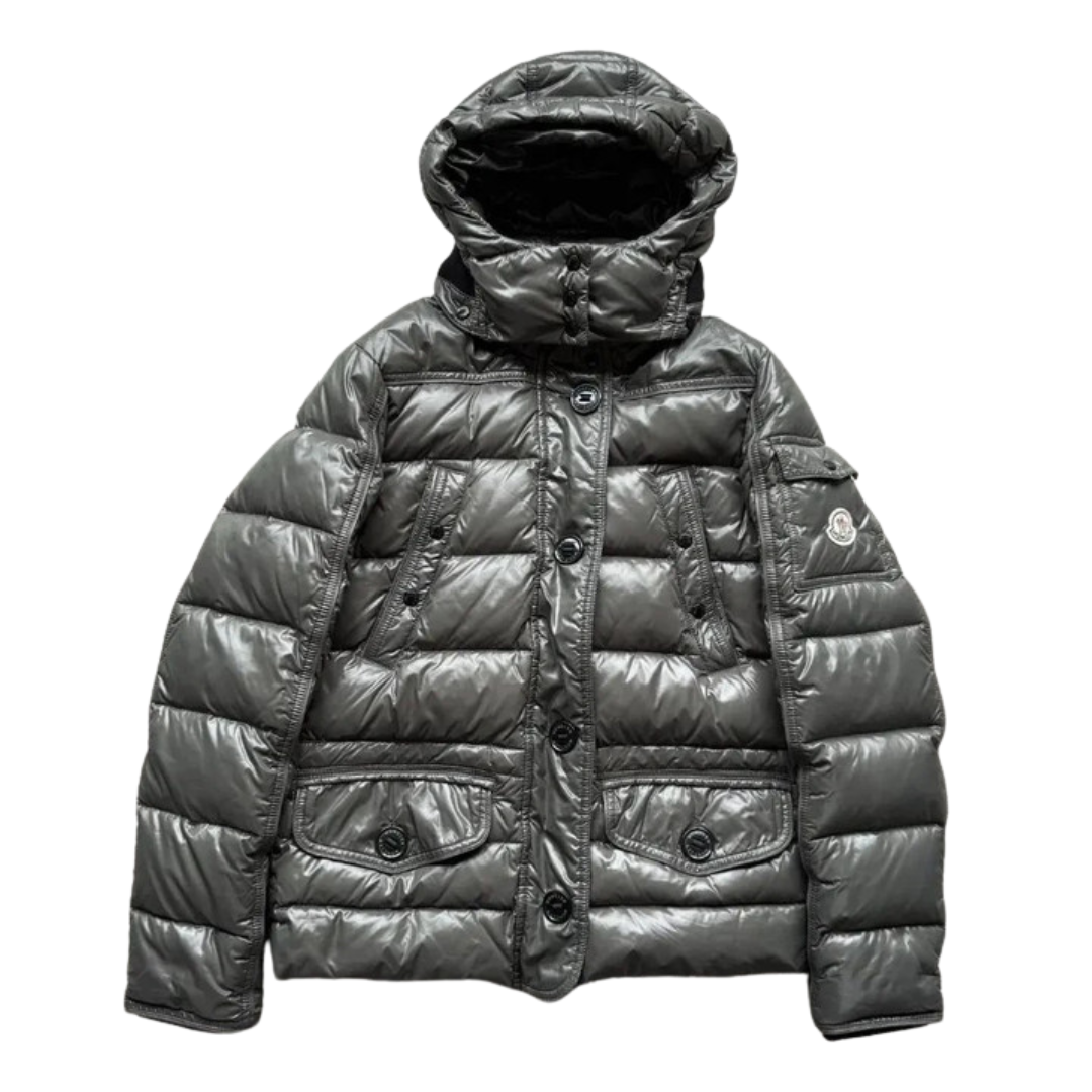 Moncler Abilene Down Jacket (Dark Grey)