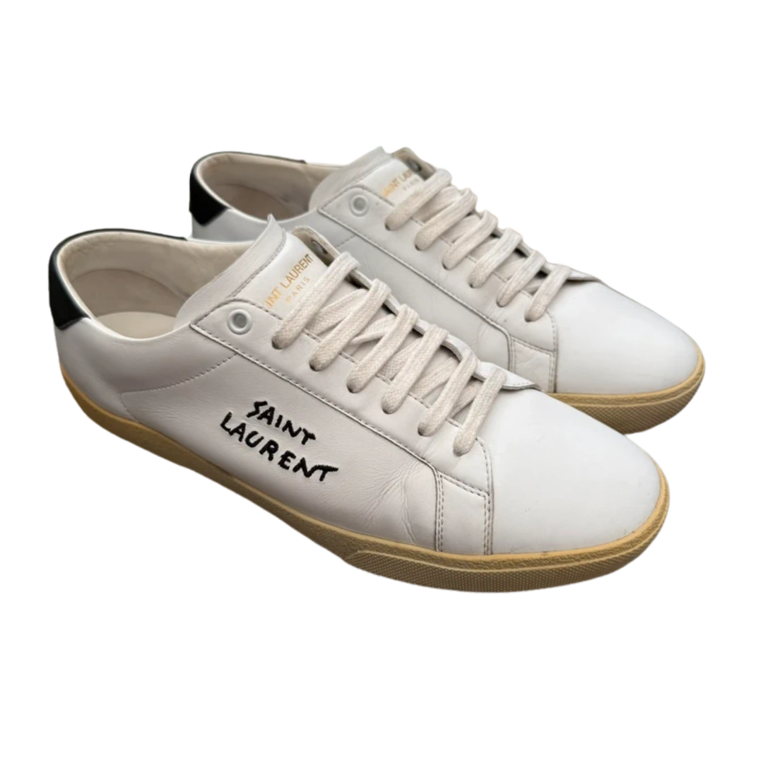Saint Laurent SL 06 Sneakers (White)
