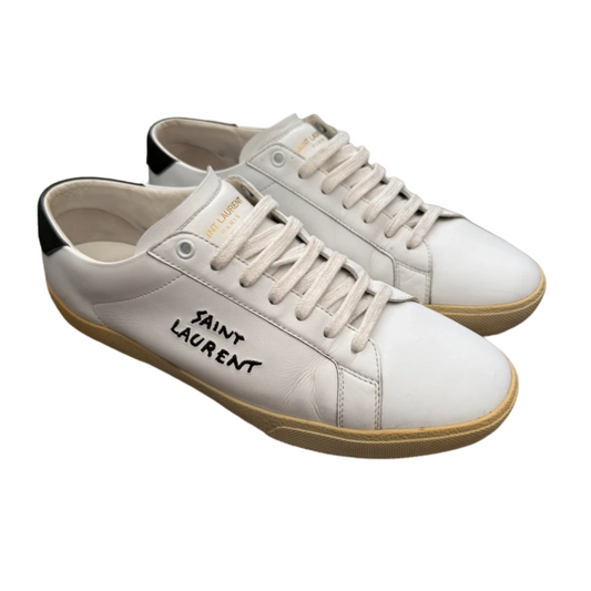 Saint Laurent SL 06 Sneakers (White)