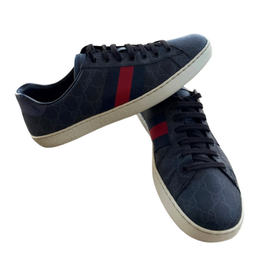 Gucci Ace Sneakers (Black)