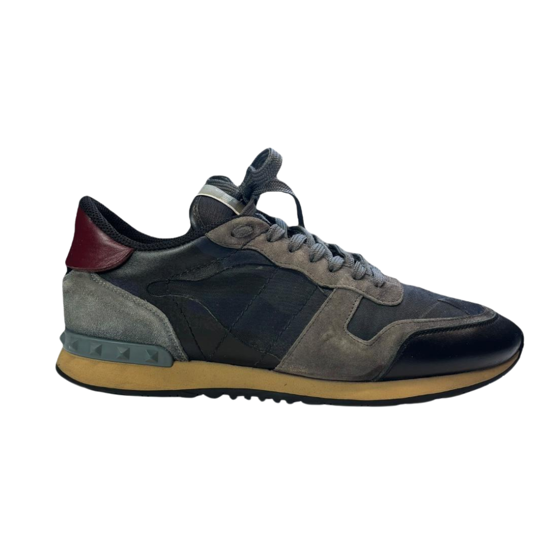 Valentino Garavani Rockrunner Sneakers (Navy)
