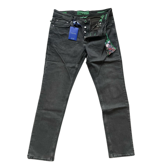 Jacob Cohën Limited Edition Nick Slim Fit Jeans (Dark Grey) (New)