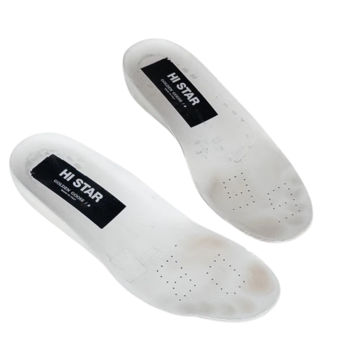 Golden Goose Hi-Star Sneakers (White) (Womens)