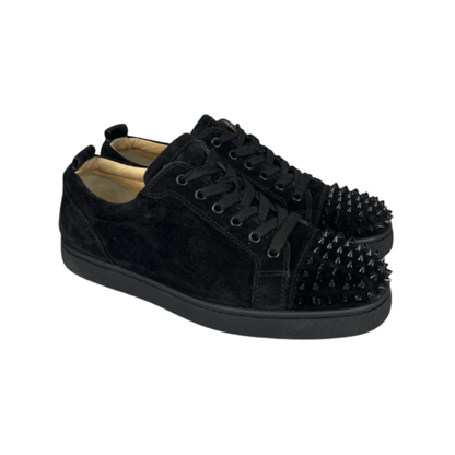 Christian Louboutin Louis Junior Spike Sneakers (Black)