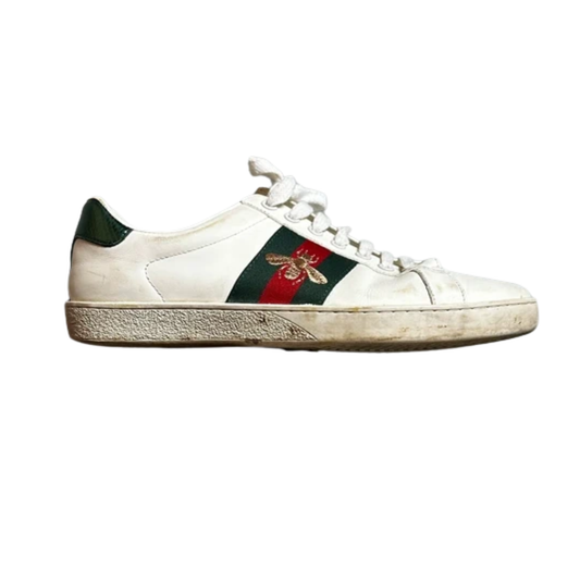 Gucci Ace Sneakers (White)