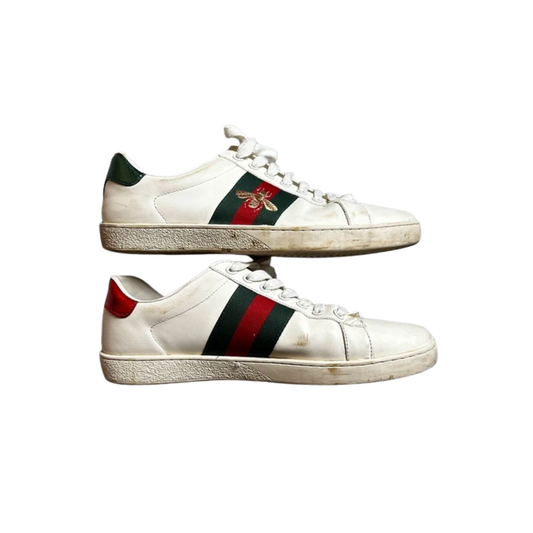 Gucci Ace Sneakers (White)