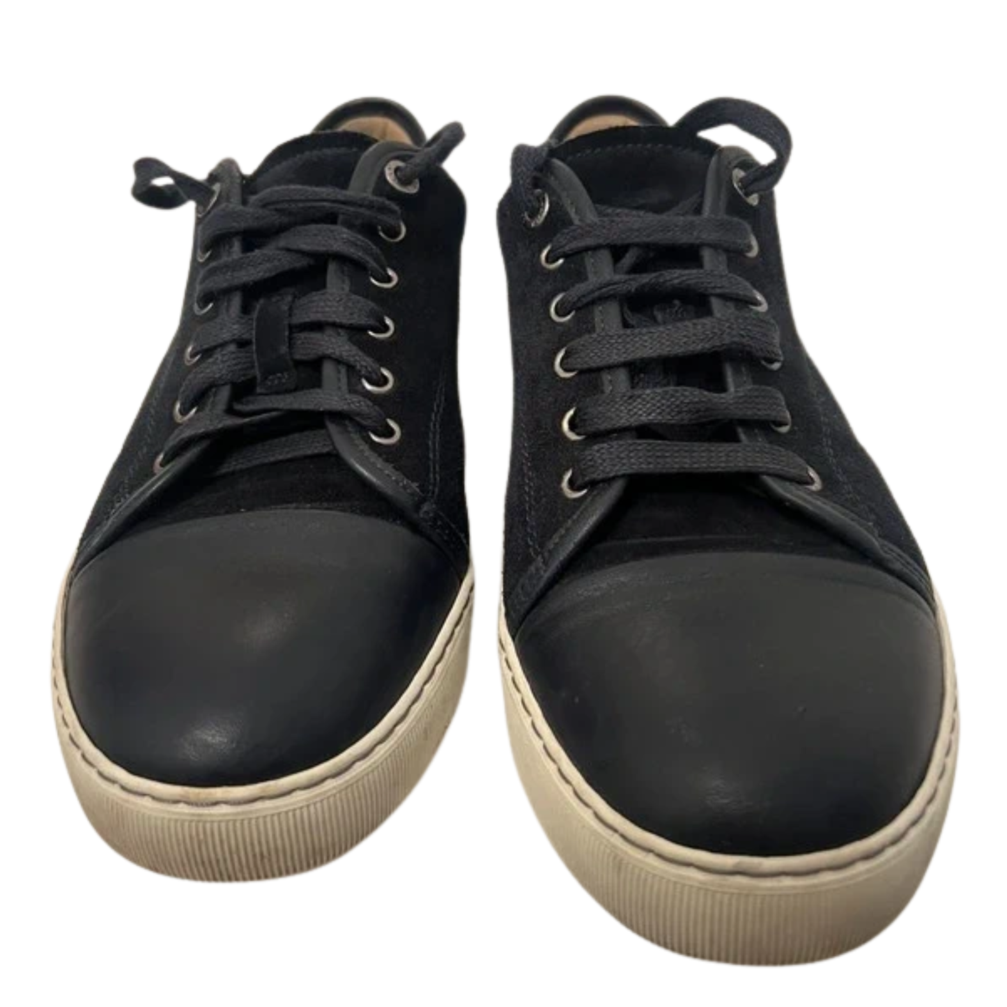 Lanvin Cap Toe Sneakers (navy)