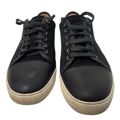 Lanvin Cap Toe Sneakers (navy)